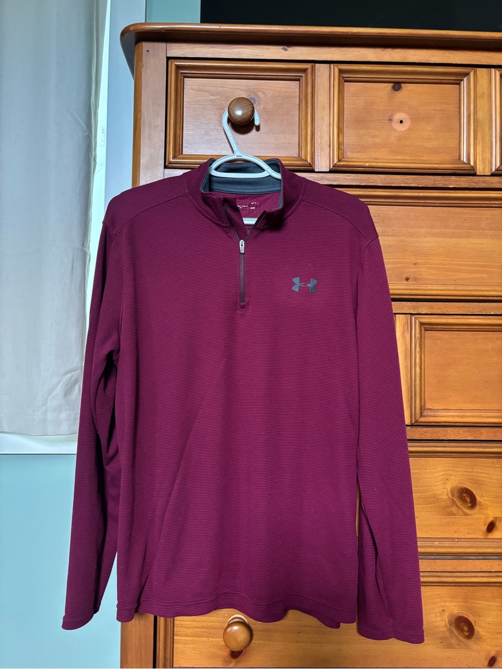 Under Armour Men's Half-Zip Pullover - Maroon